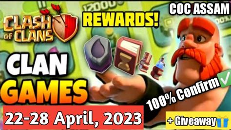 100 Clan Games Rewards In April 2023 In Clash Of Clans Upcoming 22