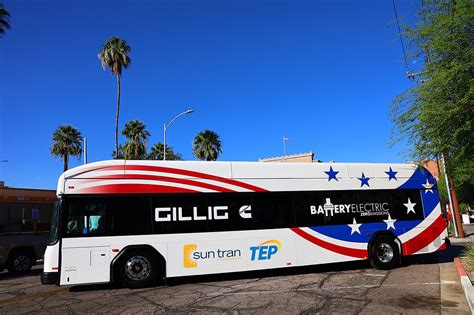 Sun Tran Rolls Out Gillig Battery Electric Bus