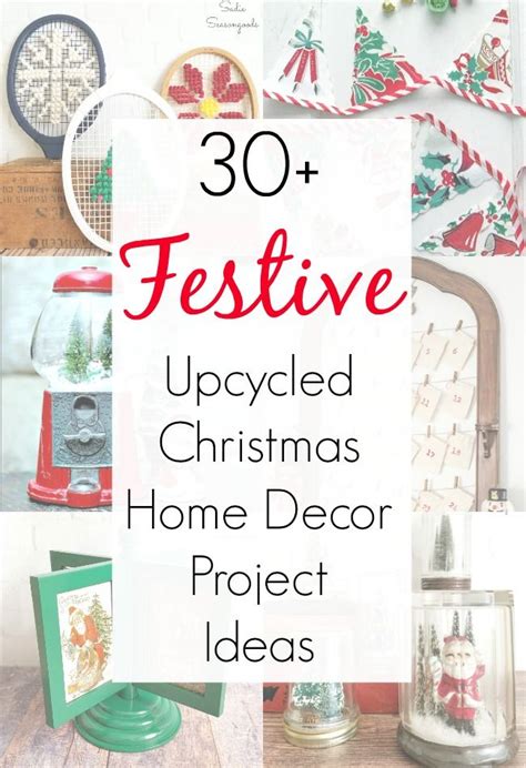 Upcycling ideas for christmas home decor – Artofit