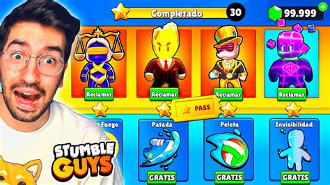 Compro Al Completo El Mejor Stumble Pass De Stumble Guys Y Pasa Esto