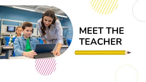 Meet The Teacher Slide Template Prntbl Concejomunicipaldechinu Gov Co