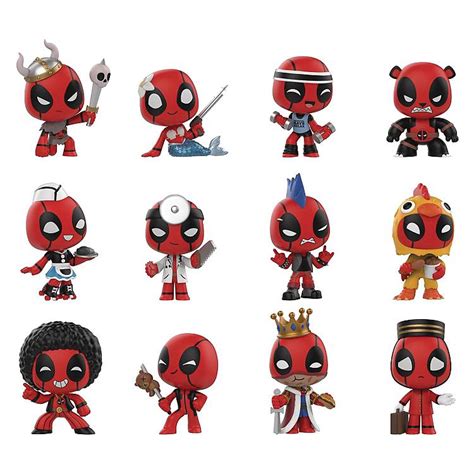 Deadpool Playtime Mystery Mini Figures One Random Figure