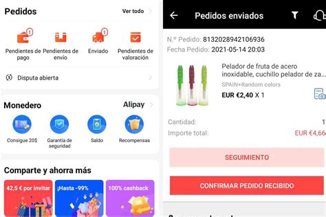 Cómo saber dónde está mi pedido de AliExpress