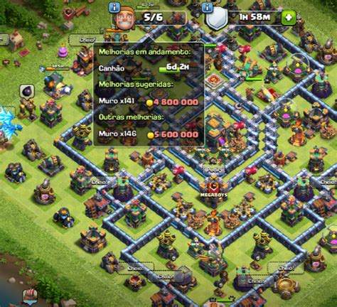 Vendo Conta Clash Of Clans CV 14 Clash Of Clans GGMAX