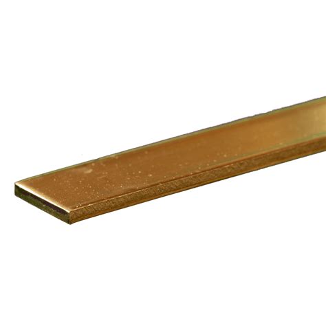 Brass Strip 0093 Thick X 34 Wide X 12 Long 1 Piece Ksmetals