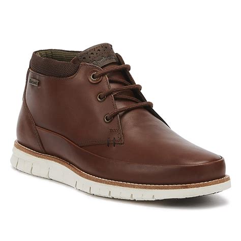 Barbour Leather Nelson Mens Chestnut Boots In Brown For Men Lyst