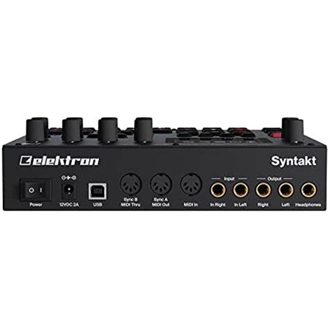 Elektron Syntakt Computadora Y Sintetizador De Bater A De Pistas