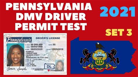 Pennsylvania Dmv Permit Test 2021 For Drivers License Under Penndot