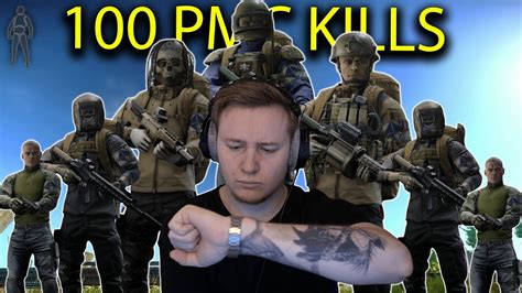 100 PMC Kills Challenge Escape From Tarkov YouTube