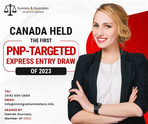 Canada Held The First Pnp Targeted Express Entry Draw Of 2023