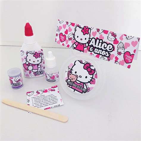 Kit Slime Loja Tati Arts Festas Elo Produtos Especiais