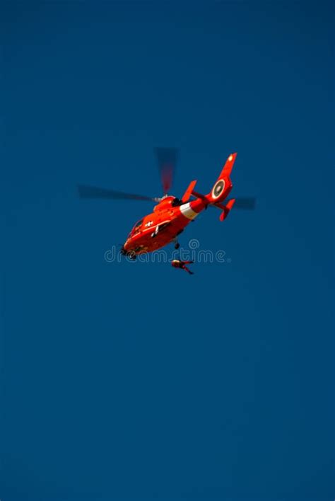 US Coast Guard Rescue Helicopter Stock Image - Image of rescue, guard ...