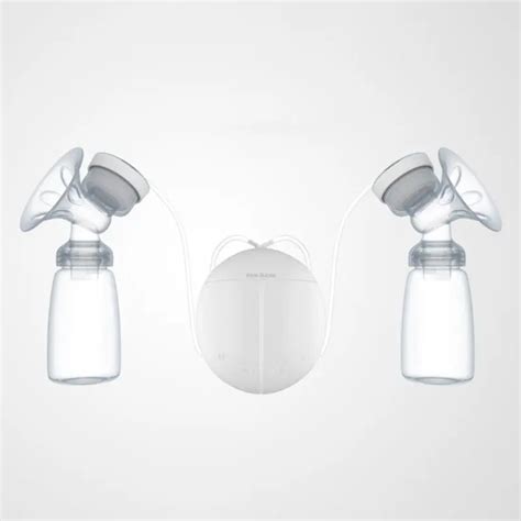 Электрический двойной молокоотсос комплект с 2 детские бутылочки для ...