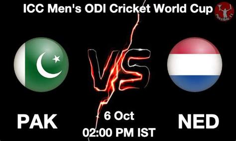 Pak Vs Ned Dream11 Prediction Team Live Cricket 06 Oct 2023