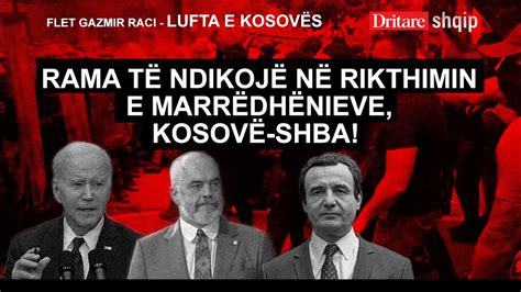 Rama të ndikojë në rikthimin e marrëdhënieve Kosovë SHBA Flet