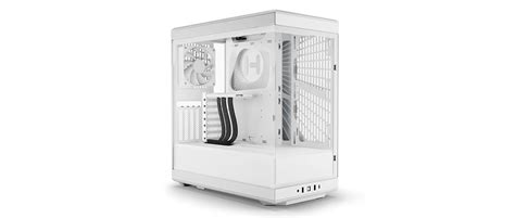 HYTE Y40 S TIER AESTHETIC ATX GAMING CASE BLACK WHITE PANORAMIC