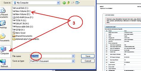 Cara Mudah Cetak Dan Simpan Lembar Info Ptk Gtk