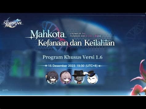 Jadwal Live Streaming Honkai Star Rail HSR 1 6 Tanggal Segini