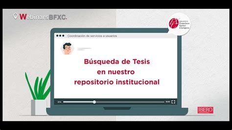 Tutorial B Squeda De Tesis En Repositorio Institucional Youtube