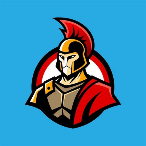 Premium Vector Spartan Mascot Logo Design Spartan Vector