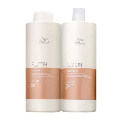 Kit Wella Fusion Shampoo E Condicionador 1 Litro Wella Professionals