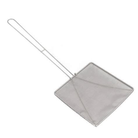 Oil Residue Shovel Wok Skimmer Stainless Steel Fine Mesh For