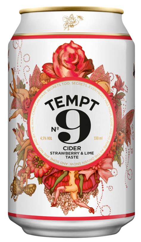 Tempt Cider — The Dieline Packaging And Branding Design And Innovation News