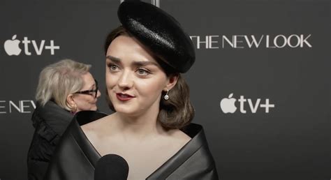 The New Look World Premiere Interview With Maisie Williams Catherine