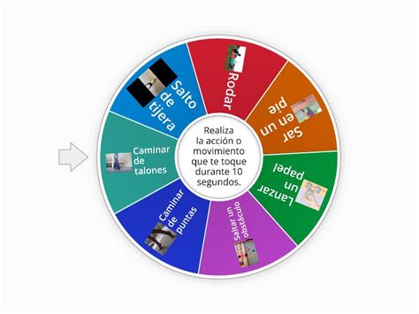 Habilidades Psicomotrices Spin The Wheel