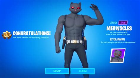 Fortnite Meowscles Shadow