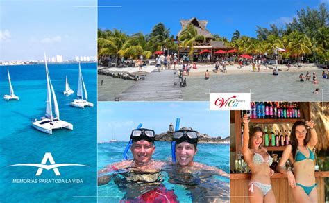 Tour ISLA MUJERES En CATAMARAN Snorkel Comida Y Barra Libre Zarpamos