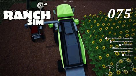 Ranch Simulator Mais Und Sonnenblumen Ernte Deutsch Youtube