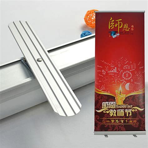 Cm Economical Aluminum Retractable Roll Up Banner Display