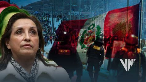 Fiscalía De Perú Investiga A Presidenta Dina Boluarte Por Genocidio