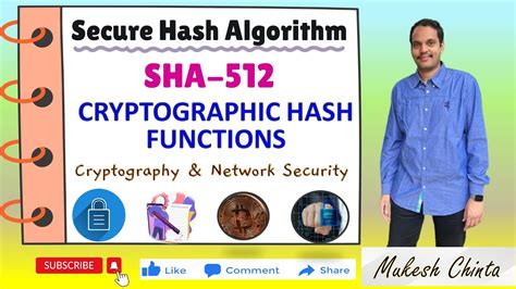 Sha 512 Secure Hash Algorithm Cryptographic Hash Function