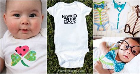 35 Fun DIY Baby Onesies - Cute Baby Onesie Ideas