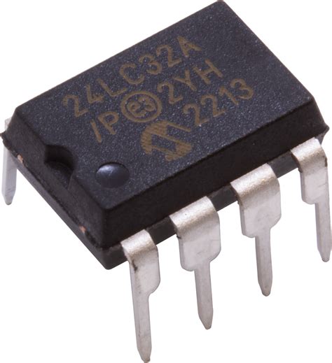 Integrated Circuit 24LC32A P EEPROM 8 Pin DIP CE Distribution