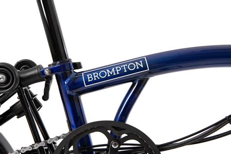 Brompton Demo Eh L Bolt Blue Lacquer Charlotte Cycles Charlotte Nc