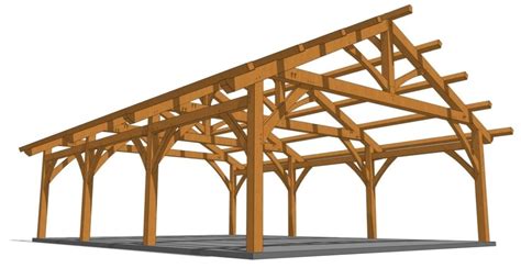 Timber Frame Pavilion Plan Bundle 1 Timber Frame Hq