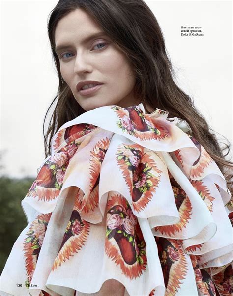 Bianca Balti Elle Russia 2019 Cover Fashion Editorial Bianca Balti