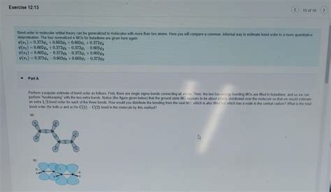 Solved Bond order in molecular orbital theory can be | Chegg.com