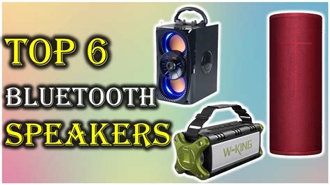 Top 6 Bluetooth Speakers 2024 Best Bluetooth Speakers With Bass