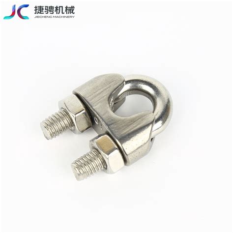 Stainless Steel Bolt Wire Rope Cable Clip Clamp U Bolt Wire Rope