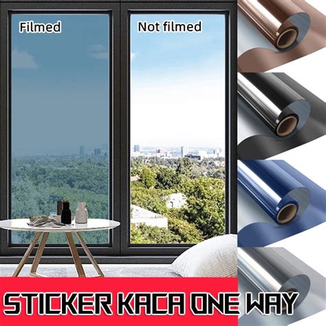 Jual Stiker Kaca Jendela One Way Satu Arah Anti Panas Windows Film