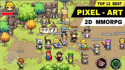 Top 12 Best PIXEL ART MMORPG Games Android IOS Best 2D MMORPG Pixel