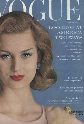 Table of Contents | Vogue | FEBRUARY 1, 1960