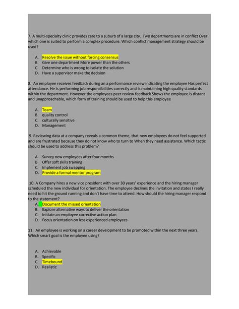 SOLUTION WGU Principles Of Management C483OA Study Questions 2022