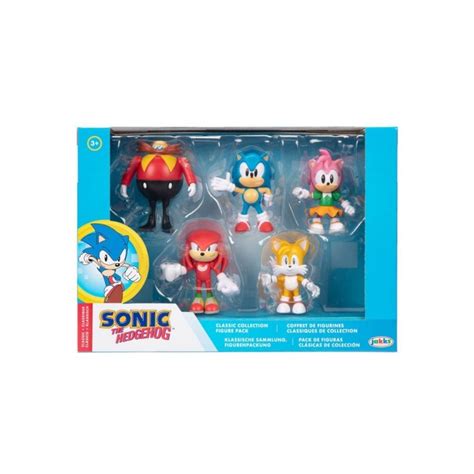 Pack De 5 Figurines Sonic The Hedgehog