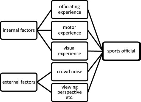 Factors Influencing Sports Officials Download Scientific Diagram