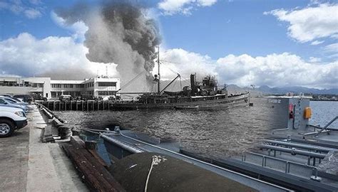 拼接老照片珍珠港的当年和今天 珍珠港 驱逐舰 美国海军 新浪军事 新浪网